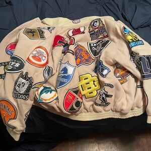 NFL Jeff Hamilton NFL logo jacket